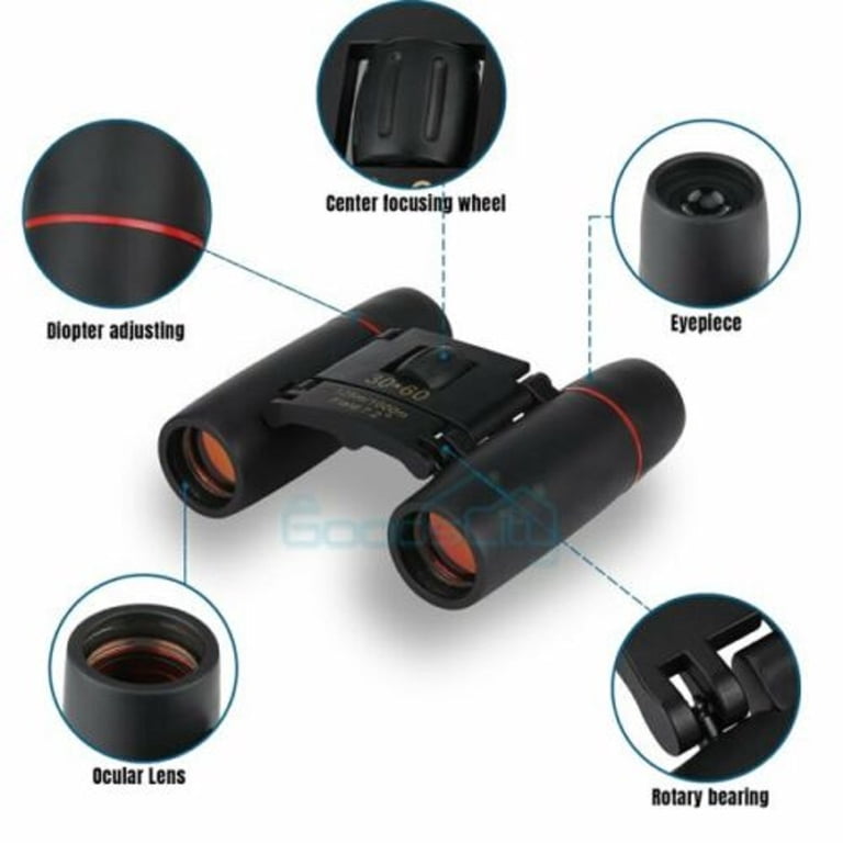 Branded London 30x60 Binoculars, Day Night Vision, High Powered