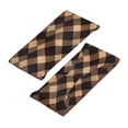 thumbnail image 4 of Motion Adornment Sweatband 15 In Both Men And Women Can Stretch Breathable Soft Perspiration For Hiking Walking Running Exercise Argyle Plaid Brown_4, 4 of 8
