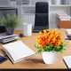thumbnail image 5 of Simulation Flower Bouquet Living Room Table Flower Arrangement Flower Decoration Vase Potted, 5 of 6