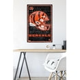 thumbnail image 3 of NFL Cincinnati Bengals - Neon Helmet 23 Wall Poster, 22.375" x 34", 3 of 4
