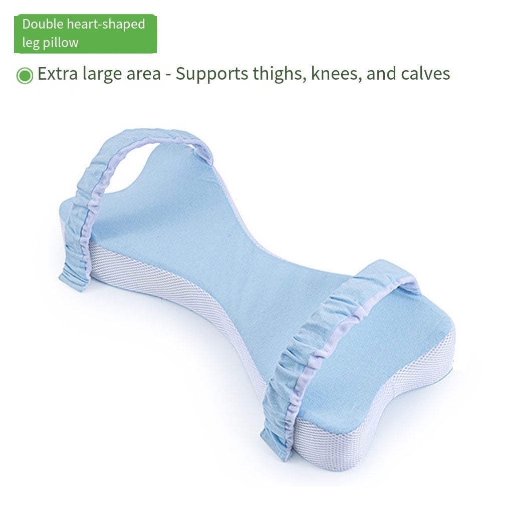 kurtrusly Leg Elevation Pillow With Strap Leg And Relieve Discomfort With Ease light blue