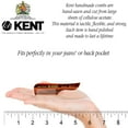 thumbnail image 2 of Kent 83T Small Gentleman's Beard and Mustache Pocket Comb, Fine Toothed Pocket Size for Facial Hair Grooming and Styling. Saw-cut of Quality Cellulose Acetate, Hand Polished. Hand-Made in England, 2 of 6