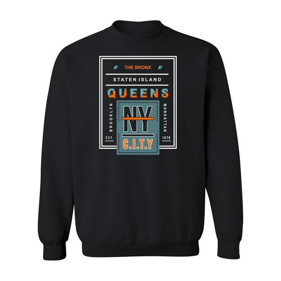 The Bronx Ny City Sweatshirt Men -Image by Shutterstock, Male Small