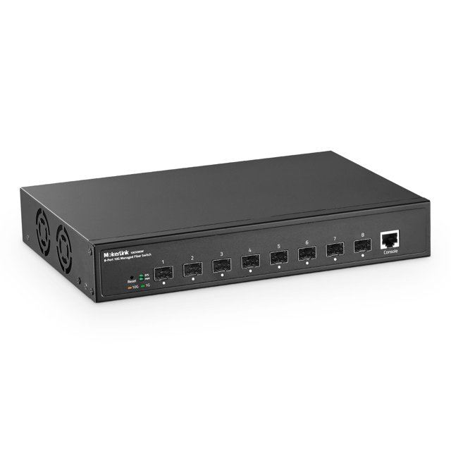Switch de red MokerLink de 8 puertos 10G SFP+ administrado L3