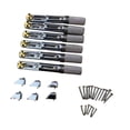 thumbnail image 2 of Xuanheng Single Headless Electric Guitar Bridge Professional Sturdy Practical Replace Sliver, 2 of 7