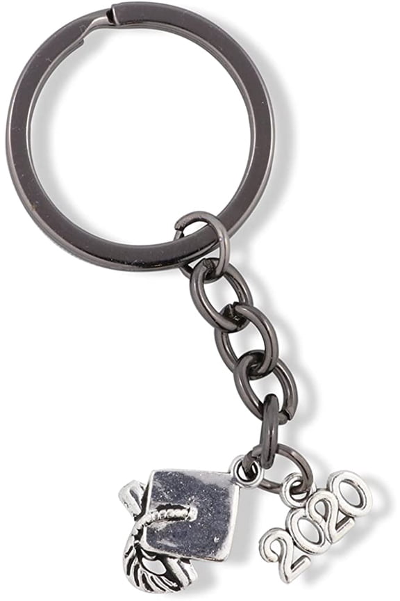 2020 Graduation Keychain | Party Gifts for Her Keychain Jewelry Charm Gift for Women Men Accessories Favors Class of 2020 Grad Gifts