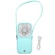 thumbnail image 5 of Abanicos colgantes de cuello Sunnimix Mini ventilador de escritorio plegable 3000mAh Azul, 5 of 8