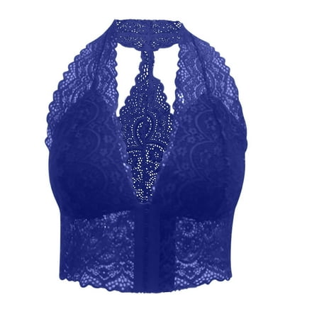 

Azrian Deals Womens Lace Straps Beauty Back Wrap Hollow Out Bra Underwear