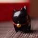 thumbnail image 2 of Xihbxyly Decoración de Gato de Madera, Linda Figura de Mascota de Madera Sin Ojos Tallada En Sándalo, Adorno de Escritorio Único, Regalo Especial para Seres Queridos, Tamaño Pequeño, 4,4 X 2,3 X 3,8, 2 of 5