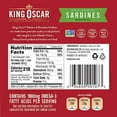 King Oscar Skinless & Boneless Sardines in Olive Oil, 4.38 Oz (Pack Of