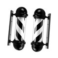 thumbnail image 4 of Luz De Poste De Barbero, Luz De Seal Abierta De Salón Resistente Para Barbería Al Aire Libre, Interior, Negro, Blanco, 4 of 8