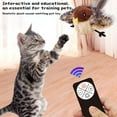 thumbnail image 3 of Interactive Cat Toy Rechargeable Chirping bird Kitten Toy,Cats Toys with Feather Tail, 3 of 10