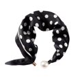 thumbnail image 2 of jiaxiM Cotton Bandana Women Fashion Scarf With Pearl Pendant Clasp Versatile Elegant Choker Neckwear Women Daily Outfit, 2 of 3