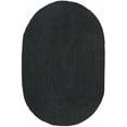 thumbnail image 2 of Indian Handmade Braided Pure Black Jute Area Rug 9 x 12 Feet Oval (274 cm x 366 cm), Floor Decor Rugs/Carpet, 2 of 5