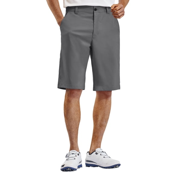 PULI Men’s Golf Shorts 12" Inseam Lightweight Stretch Quick-Dry Hiking Casual Dress Work Hybrid Shorts with Pockets