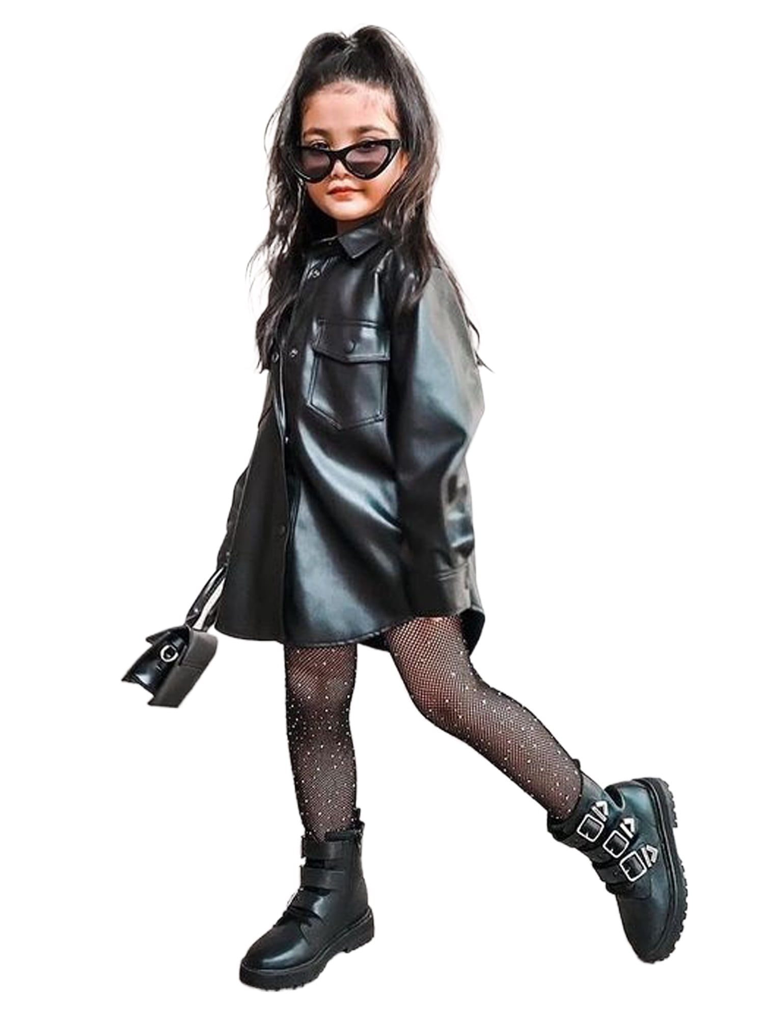 Ma Baby Kid Girls Dress Pu Leather Dress Long Sleeve Single Breasted Straight Dress Coat Walmart Com Ma Baby Kid Girls Dress Pu Leather Dress Long Sleeve Single Breasted Straight Dress Coat Walmart Com
