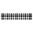 thumbnail image 3 of YUSDECOR Checkered Plaid Elegant Gingham Check Table Runner for Office Kitchen Dining Wedding Party Banquet 16x72 Inch, 3 of 3