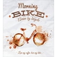 thumbnail image 3 of Ambesonne Coffee Art Duvet Cover Sets, Bike Love Passion, 2-Queen, Dark Orange Chocolate, 3 of 6
