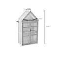 thumbnail image 6 of Small Greenhouse with Adjustable Shelves - Sliding Wall Brackets for Uneven Walls - Indoor Use - Versatile Plant Stand, 6 of 6