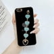 thumbnail image 3 of Funda Para Móvil Galvanizada Tpu Pintada Vivo V5 Plus Con Pulsera Corazón Verde Esmeralda, 3 of 4
