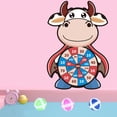 thumbnail image 2 of Toy Cartoon Dart Board Games for Kids Board Games Kit with 3 Sticky Balls And Hook, 2 of 3
