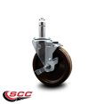 thumbnail image 2 of Metro 4615MHTPB 5MHTPB 5 Inch Replacement Caster with Brake-Service Caster Brand, 2 of 2