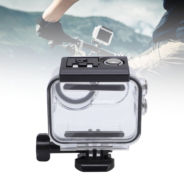 Underwater Case for Go 3S, Go 3, Underwater Dive Housing with Bracket, 196ft Protective Housing Shell for Go 3S Action Camera