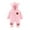 Pink Bear, variant on URMAGIC 0-18 Months Baby Boy Girl Fall And Winter Bodysuit Clothes Toddler Kids Fleece Hooded Romper Outerwear Cartoon Bear Print Snowsuit Thicken Warm Jacket