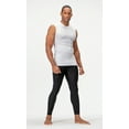 thumbnail image 2 of DEVOPS 3 Pack Men's Athletic Compression Shirts Sleeveless (Small, White/White/White), 2 of 7