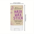 thumbnail image 3 of Hair Wax Stick Strong Hold Styling for Frizz Control & Flyaways Smoothing, Non-Greasy Hair Finishing Stick for All Hair Types, Scented Hair Care, 2.7 oz, 3 of 8
