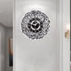 thumbnail image 4 of Reloj islámico acrílico, arte de pared islámico, decoración para hogar islámico, decoración islámica, arte islámico, caligrafía islámica, Negro perfecl Reloj de pared, 4 of 7
