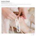 thumbnail image 2 of 4 Pcs Sangles de Rechange pour Talons Hauts Transparents, Lacets Anti-Dérapants pour Femmes, 2 of 7