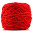 thumbnail image 1 of Nvzi Hilo grueso para ganchillo, 16 vueltas de hilo grueso (rojo) - 1 rollo de hilo de algodón suave de alta calidad para ganchillo, punto y proyectos de manualidades (bufandas, gorros, mantas)., 1 of 4