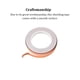 thumbnail image 3 of Eigraketly Herramienta de reparación de cinta adhesiva, autoadhesión, sin fugas, gran sellador de tuberías, cintas protectoras antiestáticas, Accesorios para instrumentos musicales Eigraketly OD028028-00, 3 of 6