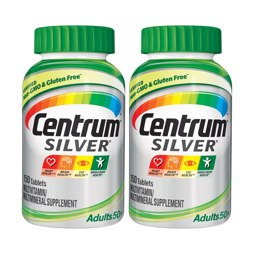 Centrum Silver Adult 50+ Multivitamin Tablets, 100 13 Essential