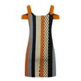thumbnail image 5 of EQWLJWE Robes d'Été pour Femmes 2023 Robes pour Femmes Liquidation Mode Robe d'Été pour Femme Aguichant Décontractée à Manches Courtes Imprimée Sans Bretelles à Bretelles, 5 of 5