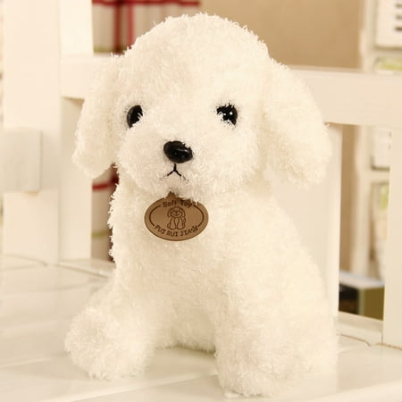 Cute Simulation Dog Plush Toy Puppy Doll Teddy Dog Kid Baby Gift