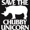 thumbnail image 3 of CafePress - Save The Chubby Unicorn Women's Dark T Shirt - Women's Traditional Fit Dark T-Shirt, 3 of 4