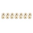 thumbnail image 1 of 100 Pairs/10 Pairs Clothes Snap Buttons Clothing Accessory Small Stitching Crafts DIY Button Buckles Parts Sewing Craft Ornament Golden/7.8mm, 1 of 9
