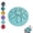 blue, variant on Mini Steel Tongue Rain Drum, 3 Inch 6 Notes for Outside Garden, Waterproof for Outside, Mini Hand Yard Rhythm for Outdoor Garden Symphony