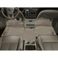 thumbnail image 3 of WeatherTech Custom Fit FloorLiners compatible with 2011-2017 Nissan Quest - 1st Row - Over The Hump, Tan, 3 of 5