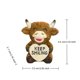 thumbnail image 3 of CaiYueKe Highland Cow Statue Resin Home Decor Desktop Ornament Gift for Valentine's Day Farmhouse Decorations Rustic Animal Figurine Cute Collectible, 3 of 7