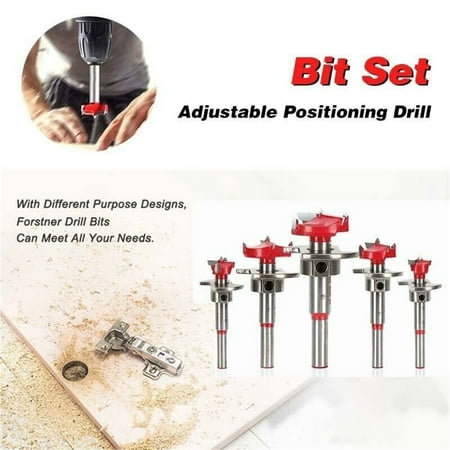 

Bescita Positioning Woodworking Drill Bit Set Woodworking Hole Opener 15-35Mm
