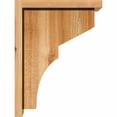 thumbnail image 3 of 8"W x 12"D x 16"H Monterey Rough Sawn Corbel w/Backplate, Western Red Cedar, 3 of 9