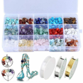 thumbnail image 1 of Natural Chip Stone Beads For Jewelry Making Diy Crystal Jewelry With Box, 1 of 5