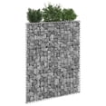 thumbnail image 1 of vidaXL Trapèze Gabion Lit Surélevé Acier Galvanisé 80x20x100 cm, 1 of 4