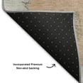 thumbnail image 5 of Addison Rugs Mayfield Premium Machine Washable Transitional Geometric Peach Rectangle Rug, 9' x 12', 5 of 7