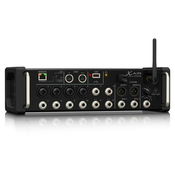 Mezcladora Behringer XR12 12 Canales Wifi Usb Multitrack