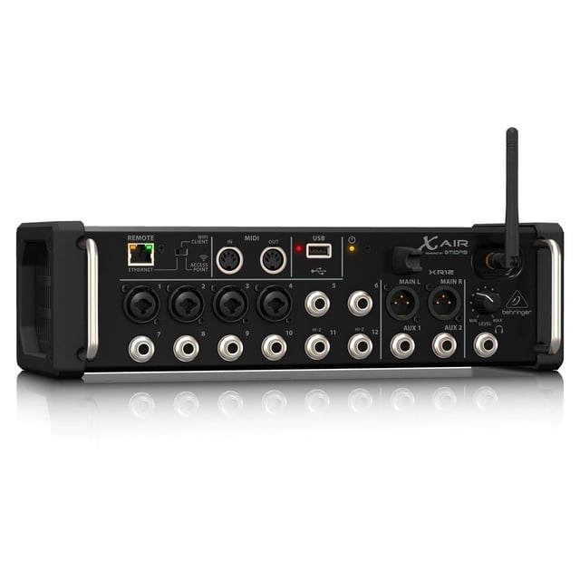 Mezcladora Behringer XR12 12 Canales Wifi Usb Multitrack