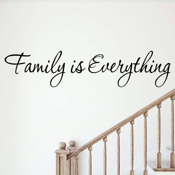 VWAQ Family is Everything Wall Decal Home Decor